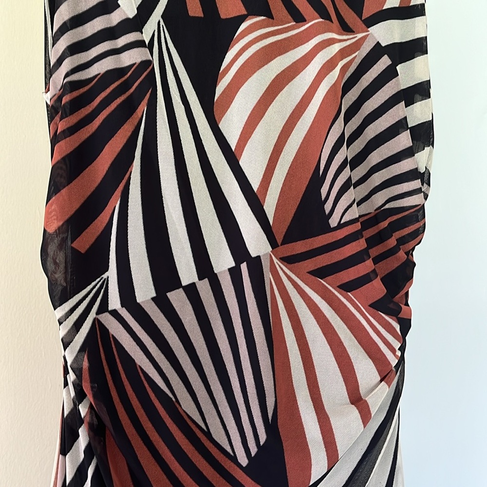 Taylor Geometric Pattern Dress - image 3
